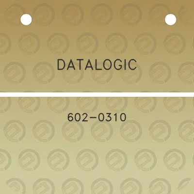 datalogic-602-0310