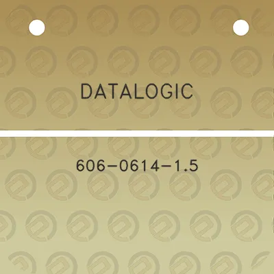 datalogic-606-0614-15