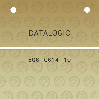 datalogic-606-0614-10