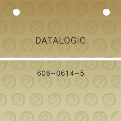 datalogic-606-0614-5