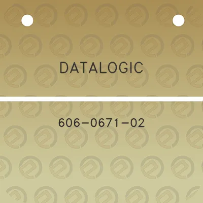 datalogic-606-0671-02