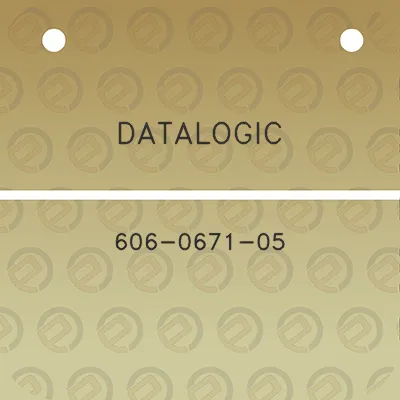 datalogic-606-0671-05