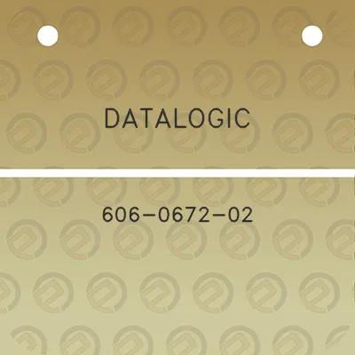 datalogic-606-0672-02