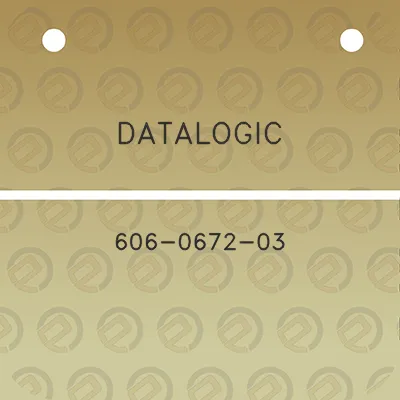 datalogic-606-0672-03