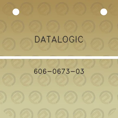 datalogic-606-0673-03