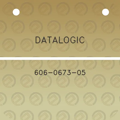 datalogic-606-0673-05