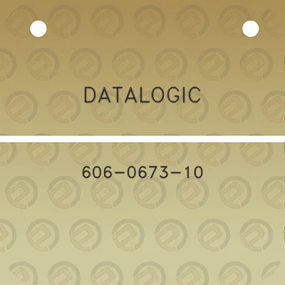 datalogic-606-0673-10