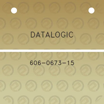 datalogic-606-0673-15