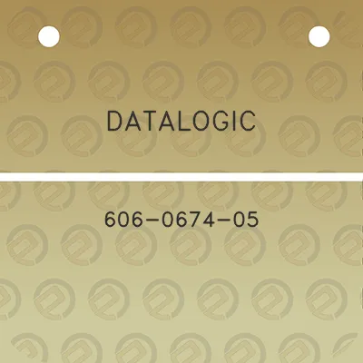 datalogic-606-0674-05