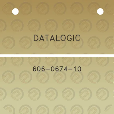 datalogic-606-0674-10