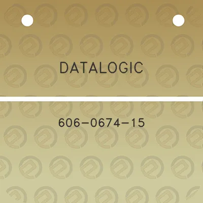 datalogic-606-0674-15