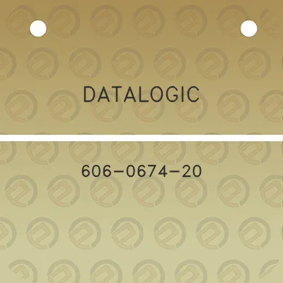 datalogic-606-0674-20