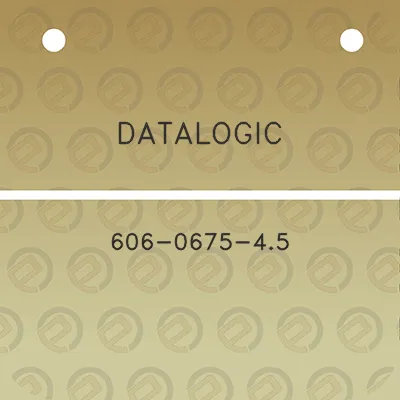 datalogic-606-0675-45