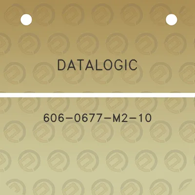 datalogic-606-0677-m2-10