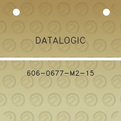 datalogic-606-0677-m2-15