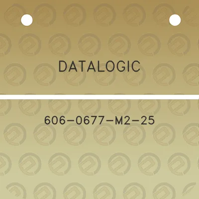 datalogic-606-0677-m2-25