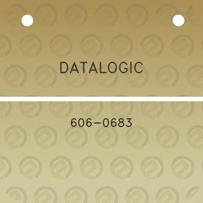 datalogic-606-0683