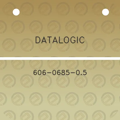 datalogic-606-0685-05