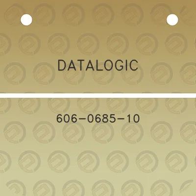 datalogic-606-0685-10