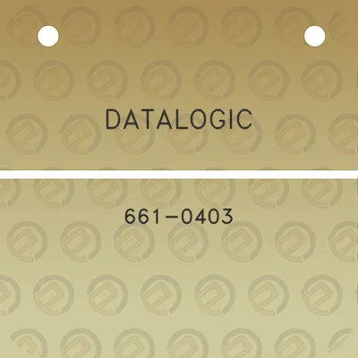 datalogic-661-0403