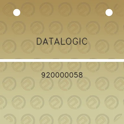 datalogic-920000058