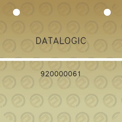 datalogic-920000061