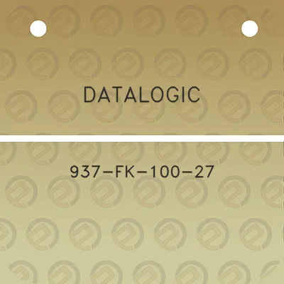 datalogic-937-fk-100-27