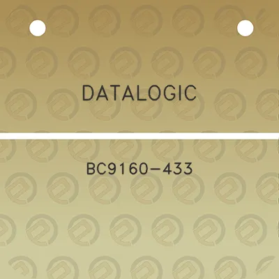 datalogic-bc9160-433