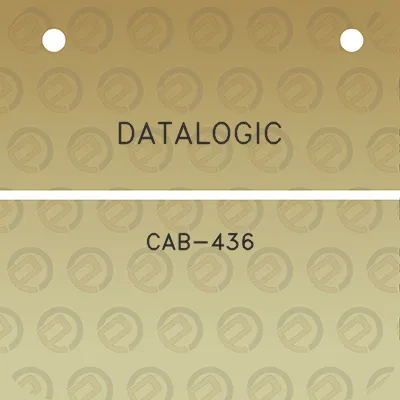 datalogic-cab-436