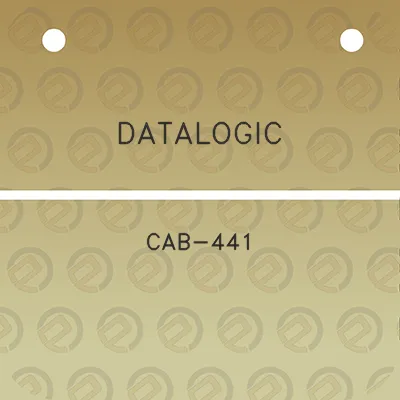 datalogic-cab-441