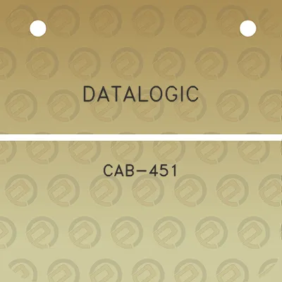 datalogic-cab-451