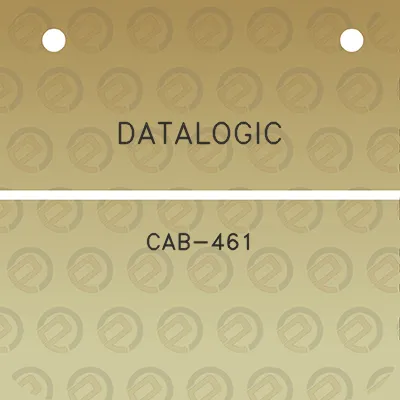 datalogic-cab-461