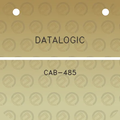 datalogic-cab-485