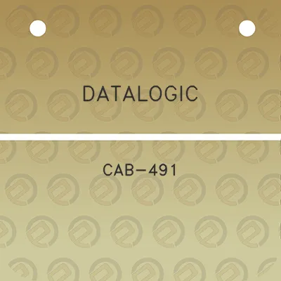 datalogic-cab-491