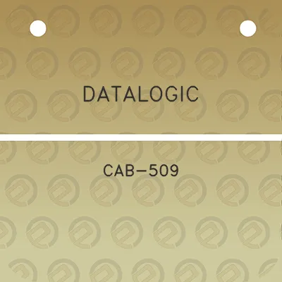 datalogic-cab-509