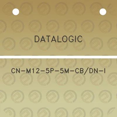 datalogic-cn-m12-5p-5m-cbdn-i