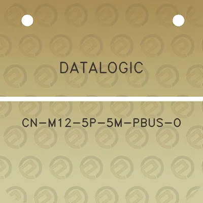 datalogic-cn-m12-5p-5m-pbus-o