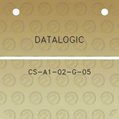 datalogic-cs-a1-02-g-05