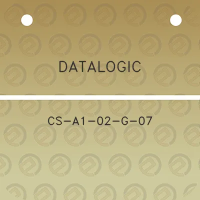 datalogic-cs-a1-02-g-07