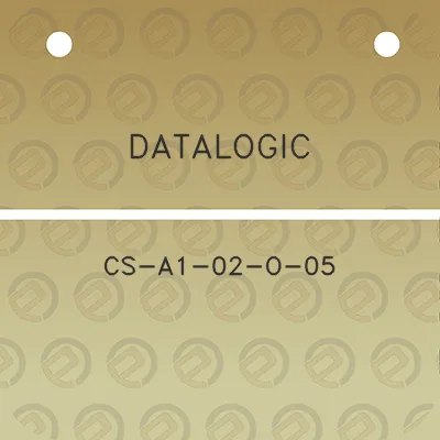 datalogic-cs-a1-02-o-05