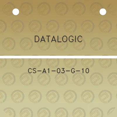 datalogic-cs-a1-03-g-10