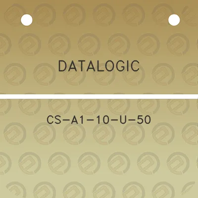 datalogic-cs-a1-10-u-50