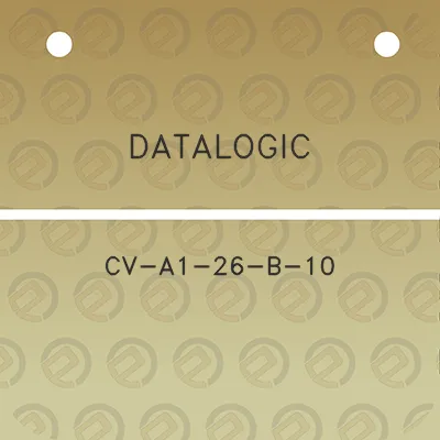 datalogic-cv-a1-26-b-10