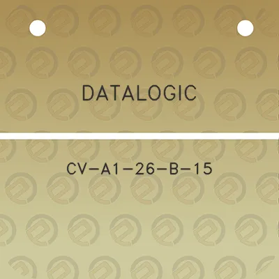 datalogic-cv-a1-26-b-15