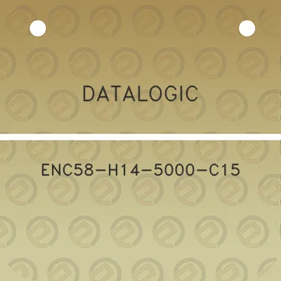 datalogic-enc58-h14-5000-c15