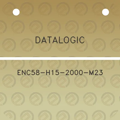 datalogic-enc58-h15-2000-m23