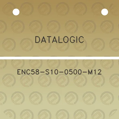 datalogic-enc58-s10-0500-m12