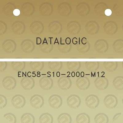 datalogic-enc58-s10-2000-m12