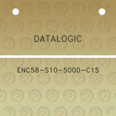 datalogic-enc58-s10-5000-c15