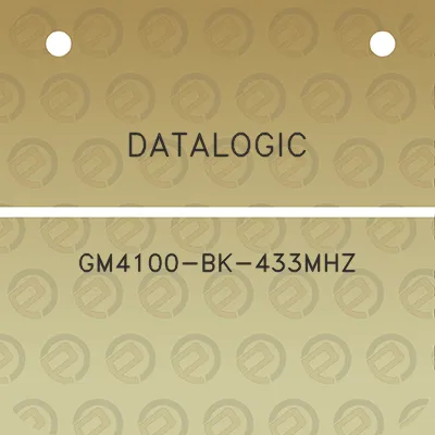 datalogic-gm4100-bk-433mhz